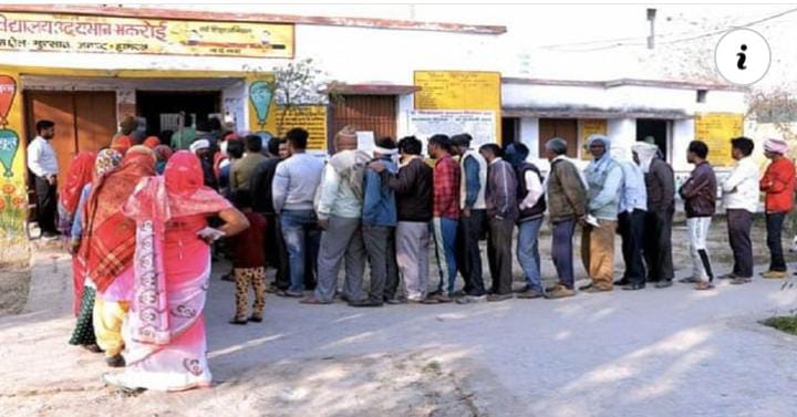 VIDHAN SABHA ELECTION : पंजाब में अब तक 34 % और यूपी में 36% से ज्यादा वोटिंग