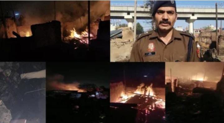 SEVERE FIRE : दिल्ली के गोलकपुरी में लगी भीषण आग, 7 लोगों की गई जान, 30 झोपड़ियां खाक