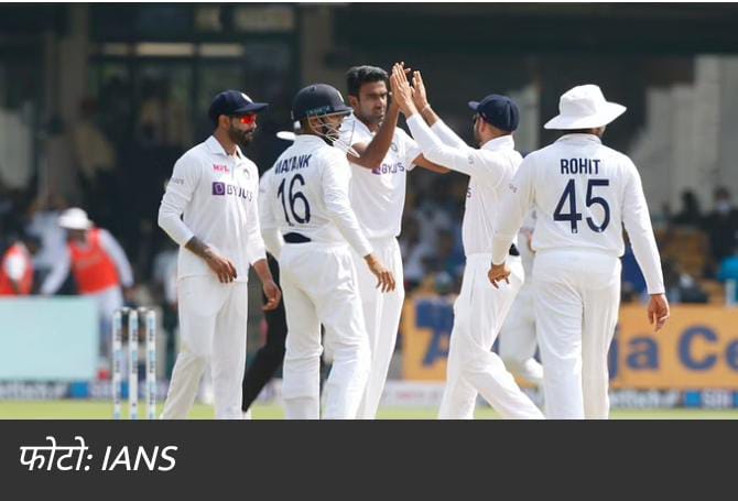 CRICKET : इंडिया ने दूसरे टेस्ट मैच में श्रीलंका को 238 रनों से हराया, सीरीज पर 2-0 से जमाया कब्जा