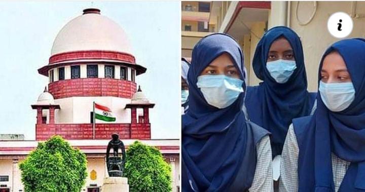 HIJAB ROW : कर्नाटक में हिजाब पर पाबंदी का मामला पहुंचा सुप्रीम कोर्ट, हाई कोर्ट के फैसले को चुनौती, यह तर्क…