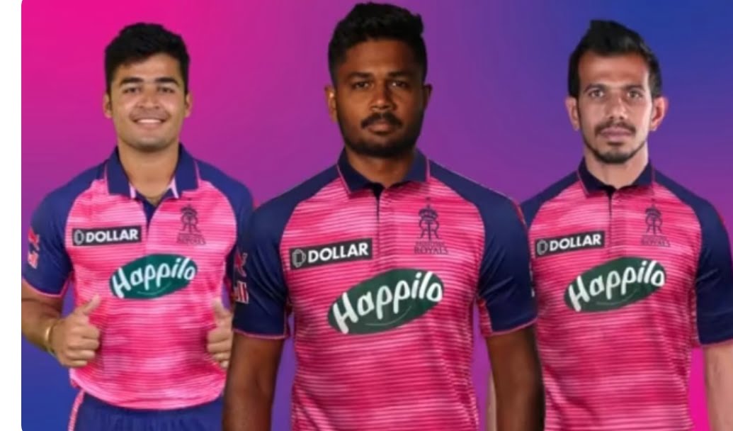 IPL CRICKET 2022: नए रंग में उतरेगी राजस्थान रायल्स की टीम, लांच की नई जर्सी
