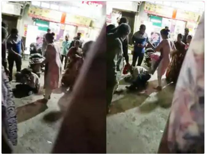 MAHARASHTRA : नशे में ब्यूटी पार्लर में घुस गया शराबी, महिला ने घसीट कर बाहर निकाला और लात-घूसों से…