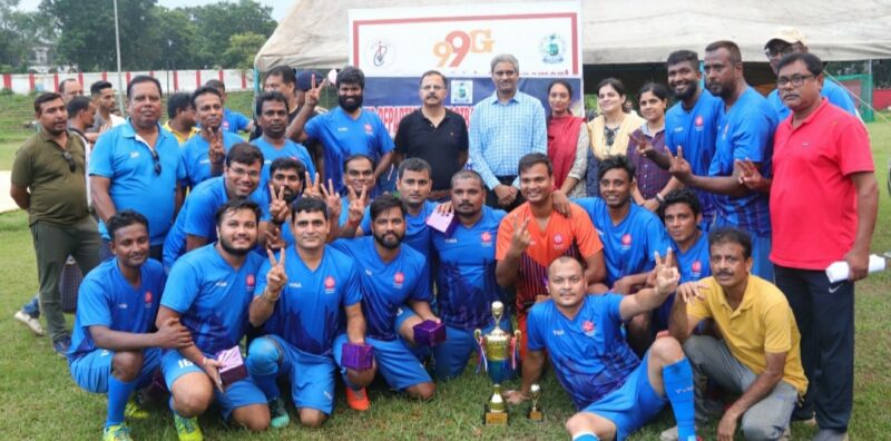 Railway inter department football : पर्सनल की टीम ने ऑपरेटिंग को 1- 0 से हरा जीता खिताब