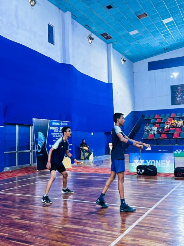 Jharkhand sab junior badminton : कृष दुबे, अंशिका त्यागी, नीरज व सराह को एकल खिताब 6 IMG 20230827 WA0038