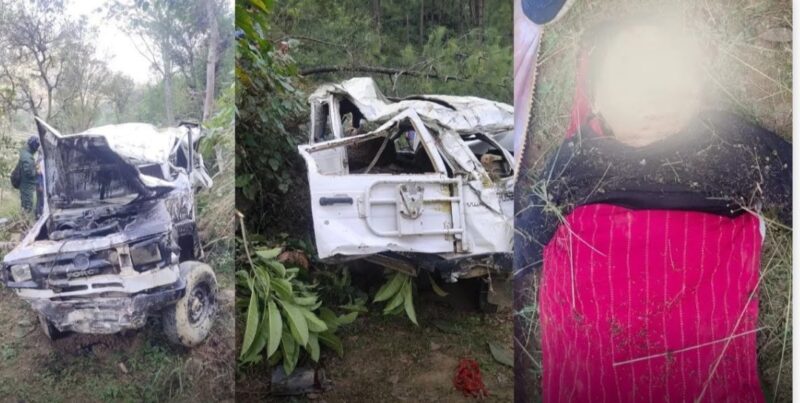 हिमाचल के करसोग में खाई में गिरी जीप, चार महिलाओं सहित पांच लोगों की मौत