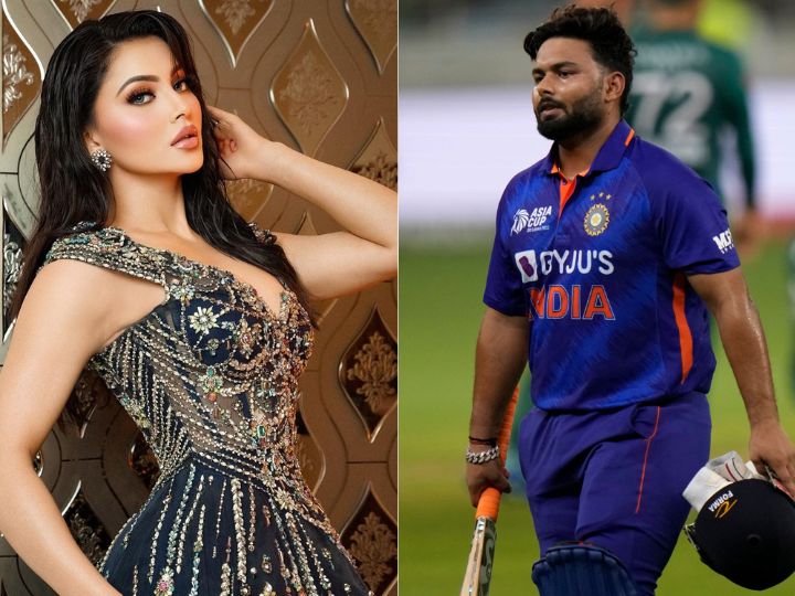 Urvashi Rautela and Rishabh pant