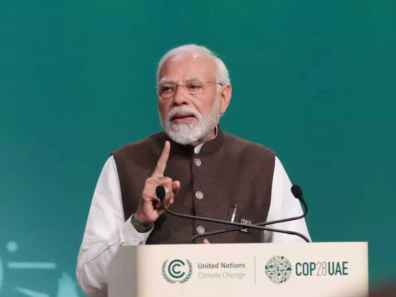 कॉप-28 में बोले प्रधानमंत्री मोदी- भारत ने अर्थव्यवस्था और पारिस्थितिकी के बीच संतुलन बनाया 