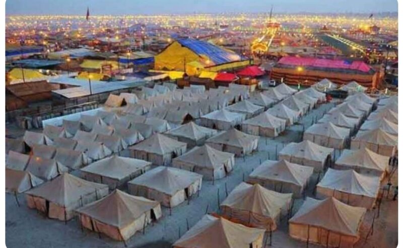 tent city Ayodhya