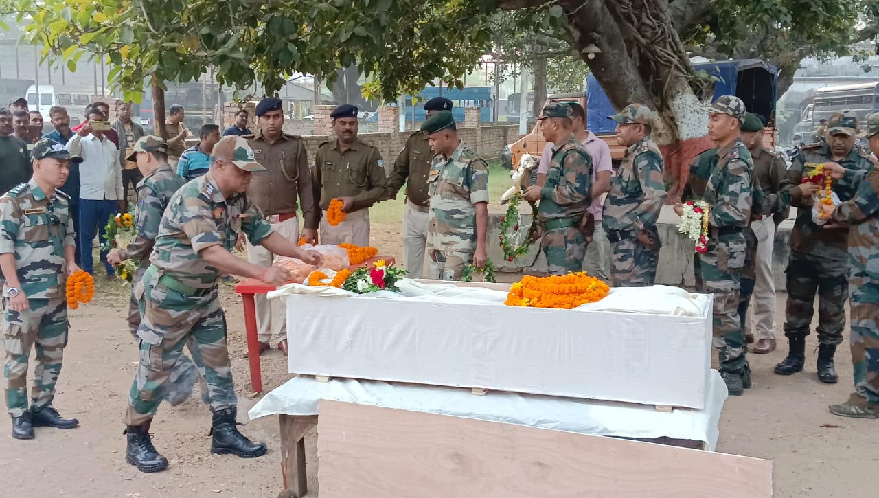 त्रिपुरा बटालियन के जवान और गुमला निवासी की हार्ट अटैक से धनबाद में हुई मौत