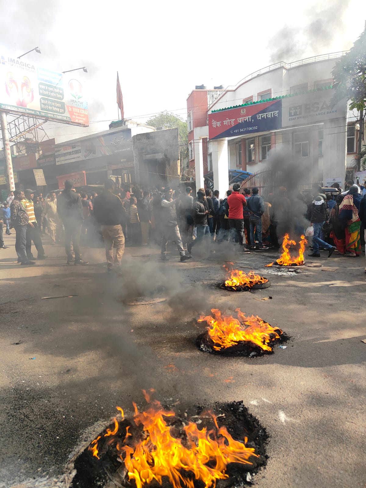 धनबाद के विकास नगर में युवक की हत्या, नाले से शव बरामद, इलाके में सनसनी      