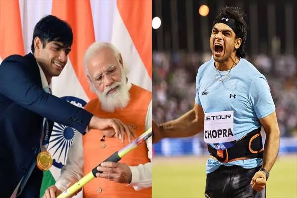 प्रधानमंत्री ने नीरज चोपड़ा को शानदार उपलब्धि पर दी बधाई
