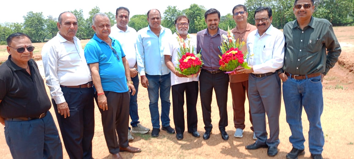 शहबाज नदीम पहुंचे धनबाद,  किया कांको में मैदान का निरीक्षण