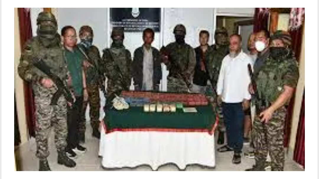 मणिपुर में असम राइफल्स ने पकड़ा 05 करोड़ का मादक पदार्थ, ड्रग तस्कर गिरफ्तार