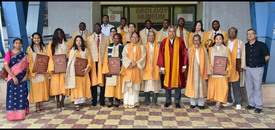 दीक्षांत समारोह में विभिन्न विकासशील देशों के 19 विद्यार्थियों को मिला डिप्लोमा