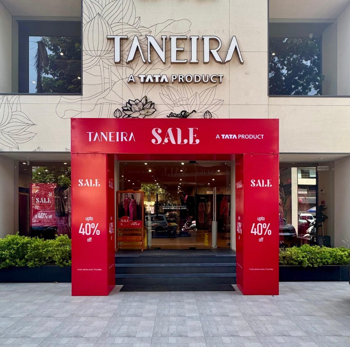 तनाएरा पहली बार साड़ियों पर लेकर आयी 40 फीसदी छूट