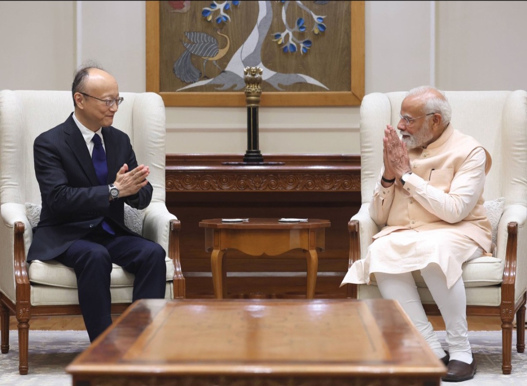 एशियाई विकास बैंक के अध्यक्ष ने प्रधानमंत्री मोदी से की मुलाकात