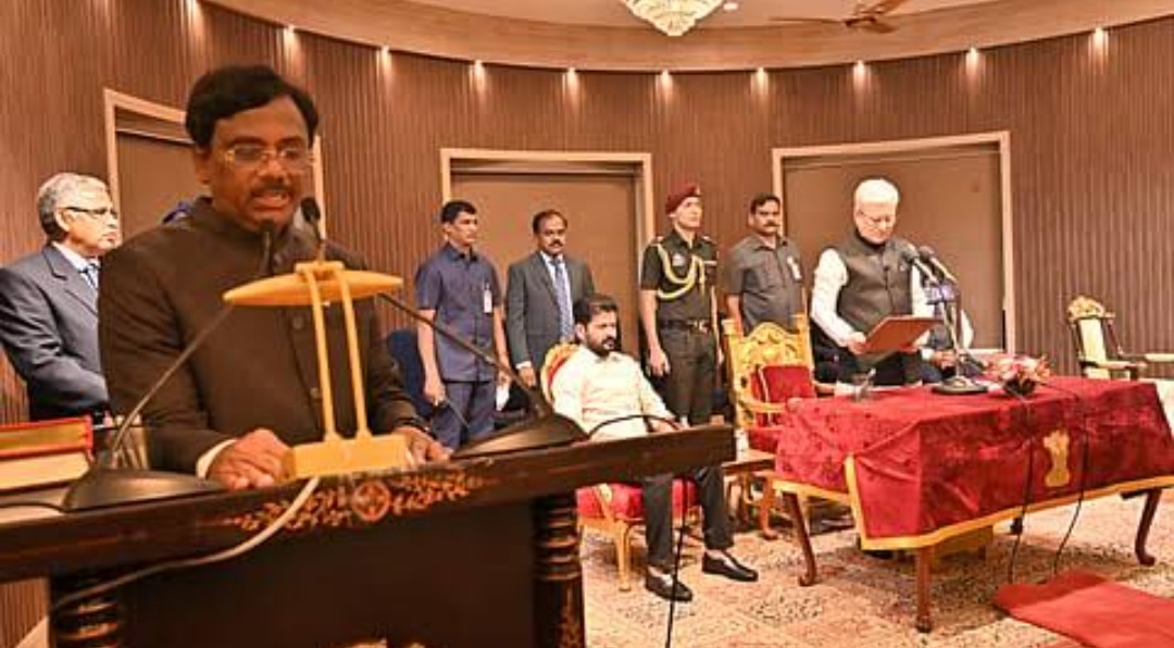 तेलंगाना मंत्रिमंडल विस्तार, तीन नये मंत्रियों ने ली शपथ