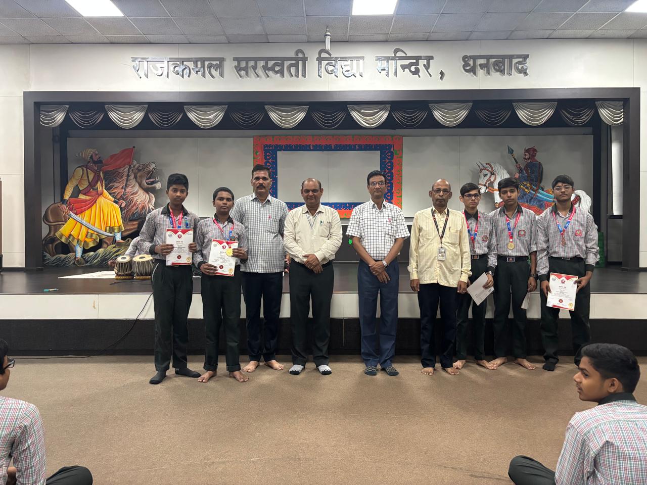 हिन्दी ओलंपियाड में राजकमल के बच्चों का उत्कृष्ट प्रदर्शन