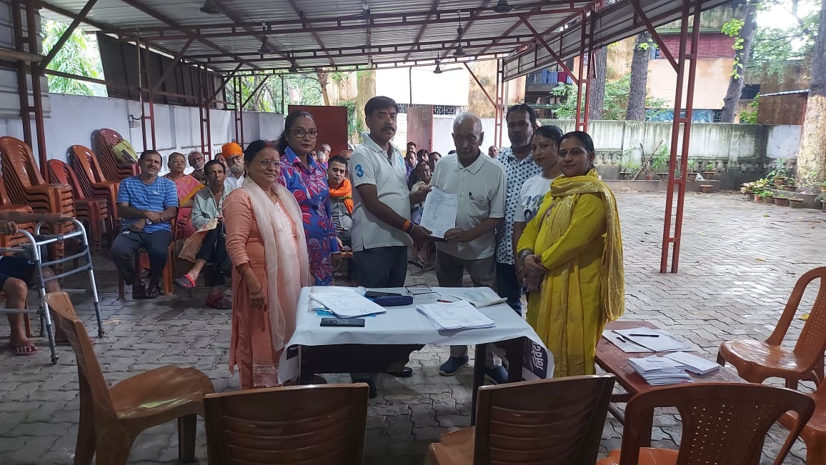 155 लोगों को वृद्धा पेंशन प्रमाणपत्र दिये