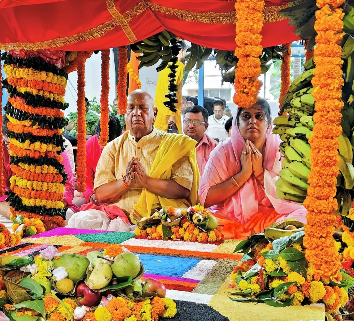 विधि विधान से मनाई गई 25वीं रामार्चा पूजा