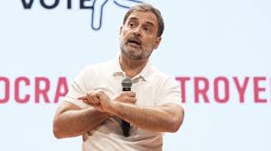 चुनाव आयोग का राहुल गांधी को नोटिस ; कहादावों के दस्तावेज जमा करायेंं