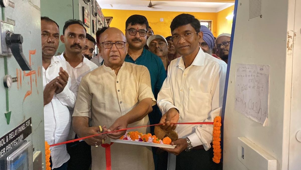 सरयू राय ने किया मानगो में पावर सब स्टेशन का उद्घाटन, अब मानगो को दो पावरग्रिडों से बिजली की आपूर्ति